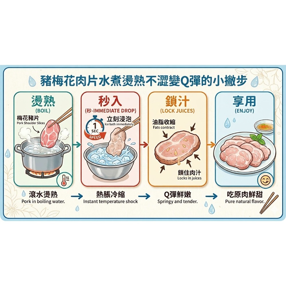 現貨［合購優惠］：台灣豬梅花1kg原肉切片+台灣豬五花1kg原肉切片-細節圖3