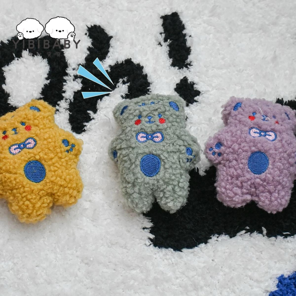 三隻小熊啾啾叫玩具(三入)-細節圖5