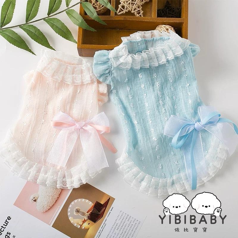 寵物簡約夏季小短裙-細節圖2