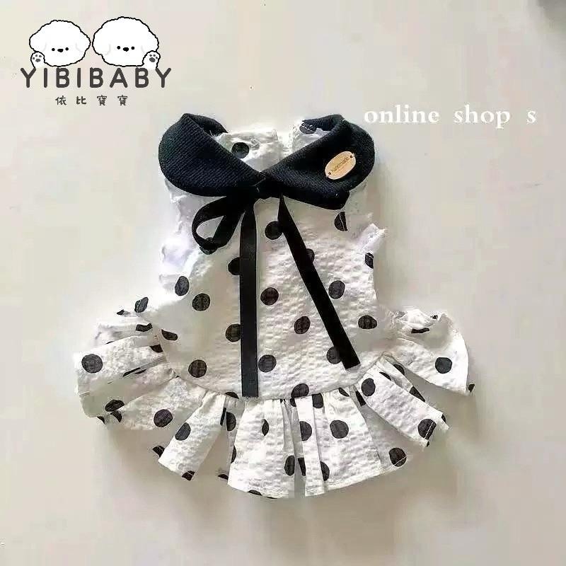 可愛波點裙寵物衣服-細節圖4