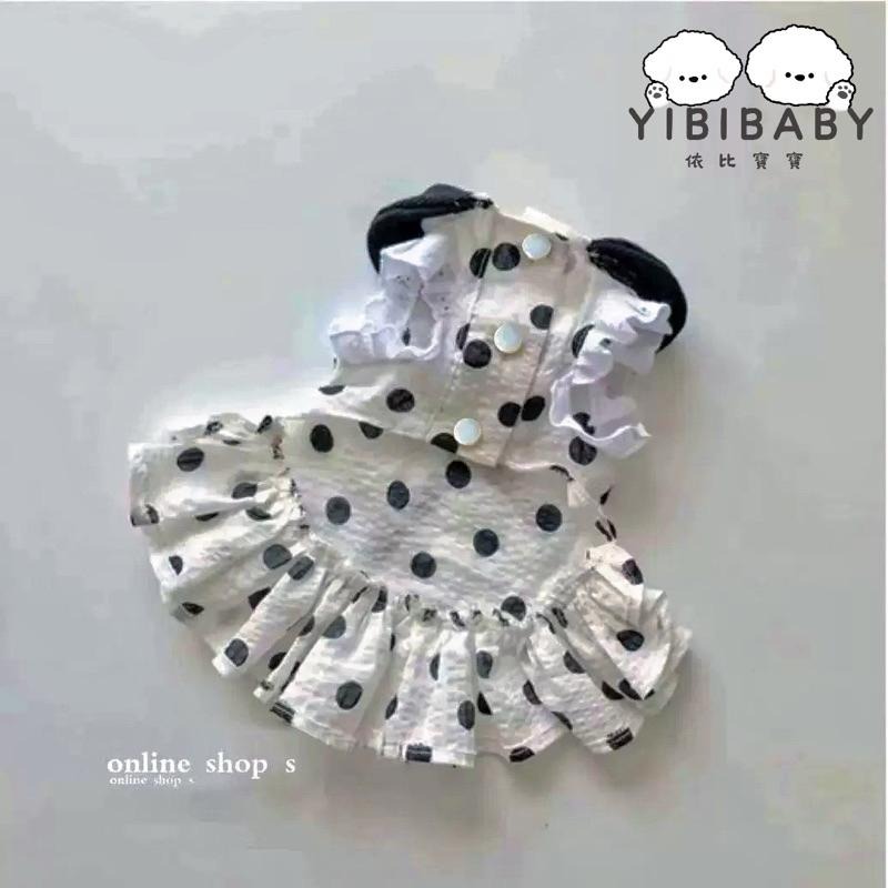可愛波點裙寵物衣服-細節圖5
