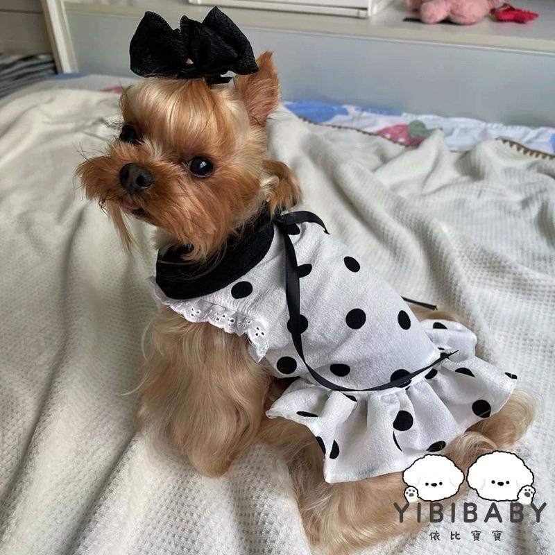 可愛波點裙寵物衣服-細節圖7