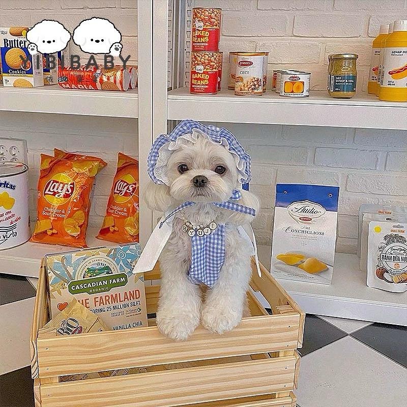 韓風公主藍格子-細節圖2