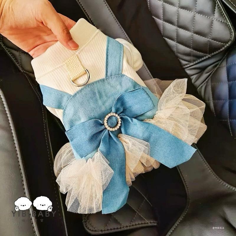 藍色蝴蝶結禮服❤️-細節圖2