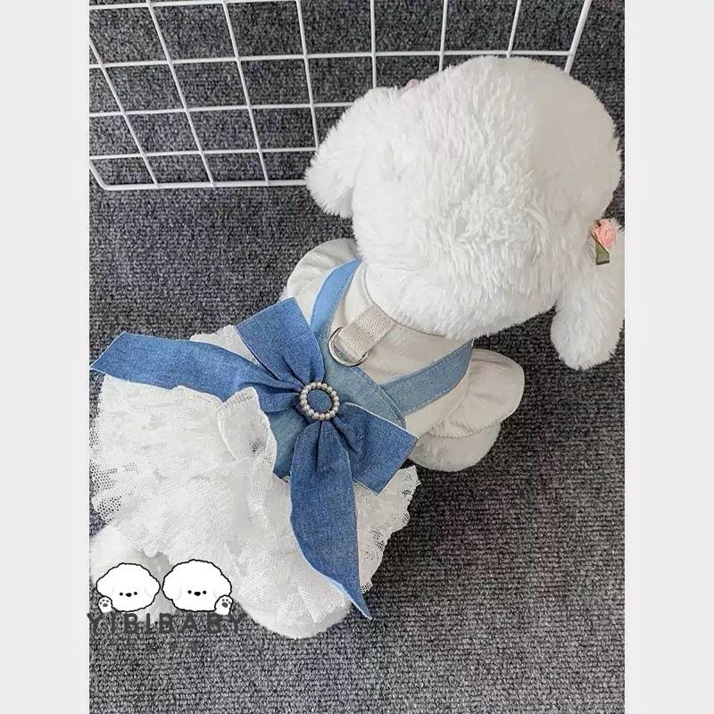 藍色蝴蝶結禮服❤️-細節圖4