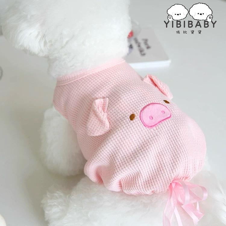 敲可愛寵物背心 熊熊 豬豬 泰迪-細節圖8