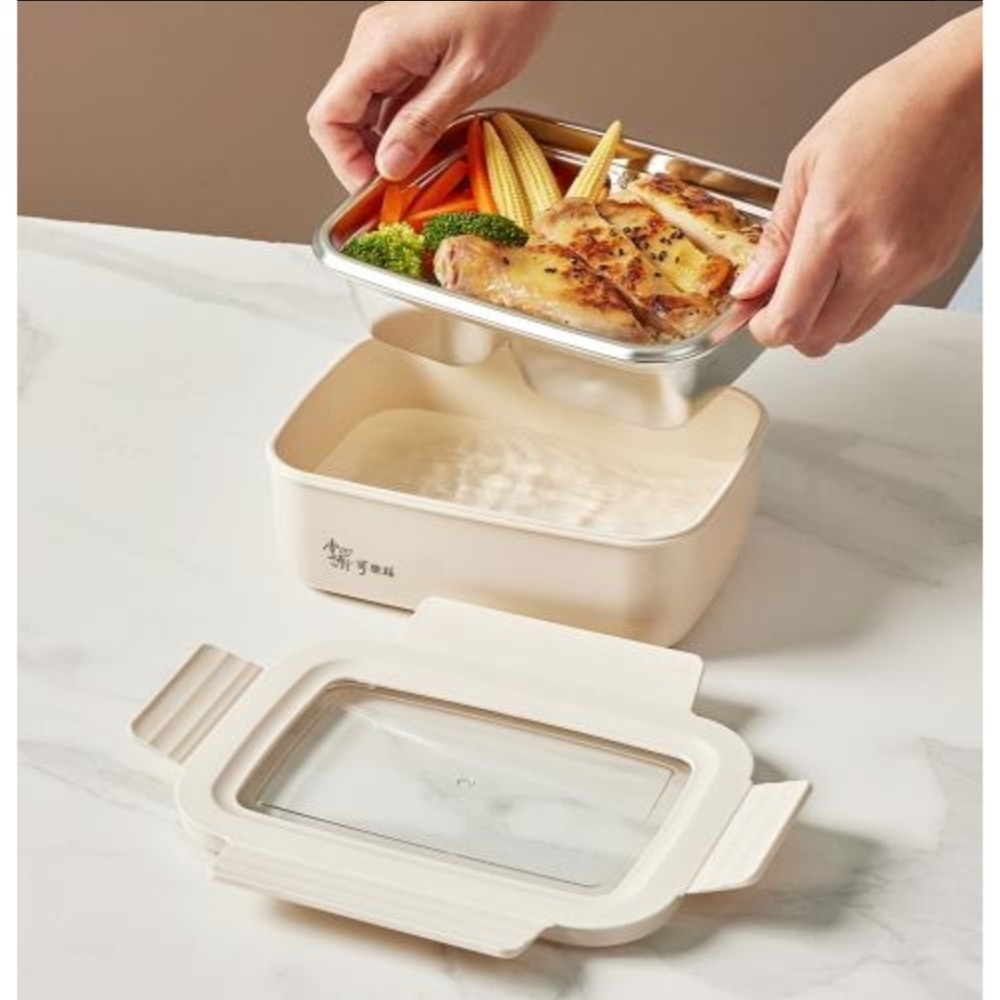 掌廚可樂膳304不鏽鋼分隔防燙保鮮盒850ml-細節圖3