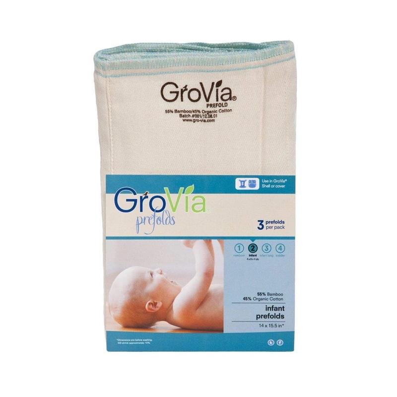 GroVia PREFOLD CLOTH DIAPERS 折式尿墊1-4號 [現貨]-細節圖5