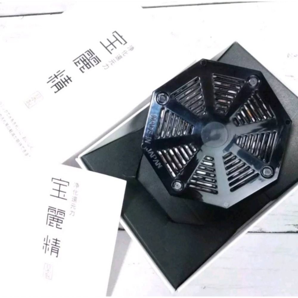 賠售出清優惠～日本原裝寶麗精 備長炭負離子除異味淨水片＜濾芯＞～有貨，只剩1盒-細節圖2