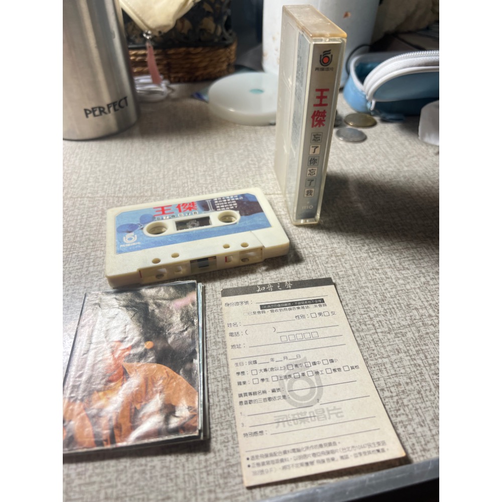王傑 卡帶 忘了你忘了我-細節圖2