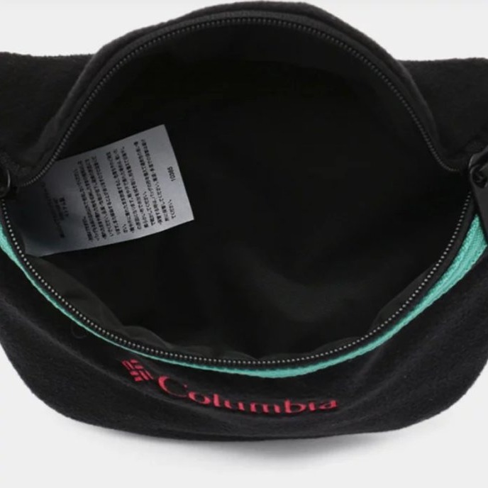 【 柒玖捌零日貨精品 】超優質 日版 全新正品 Columbia 哥倫比亞 黑色質感小腰包 胸包 側背包-細節圖3