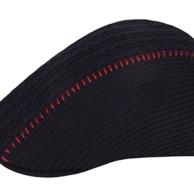 【 柒玖捌零日貨精品 】 優惠促銷 全新正品 KANGOL 507 黑色造型條紋 鴨舌帽 小偷帽 書報童帽
