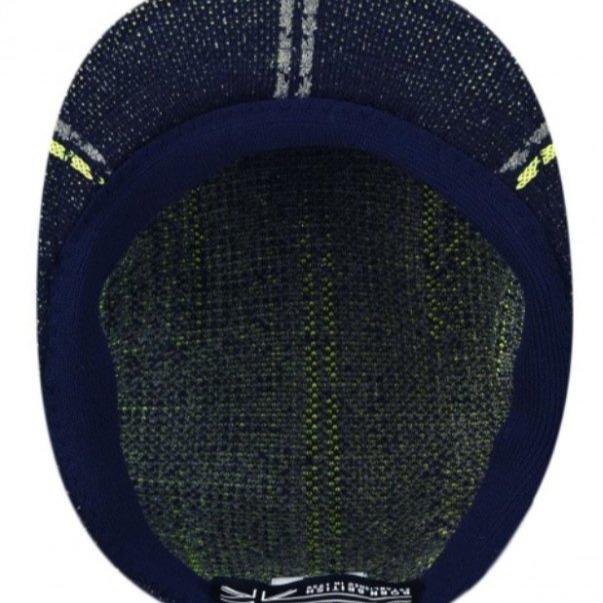 【 柒玖捌零日貨精品 】 優惠促銷全新正品 KANGOL 504 深藍色黃綠條紋 鴨舌帽 小偷帽 書報童帽-細節圖5