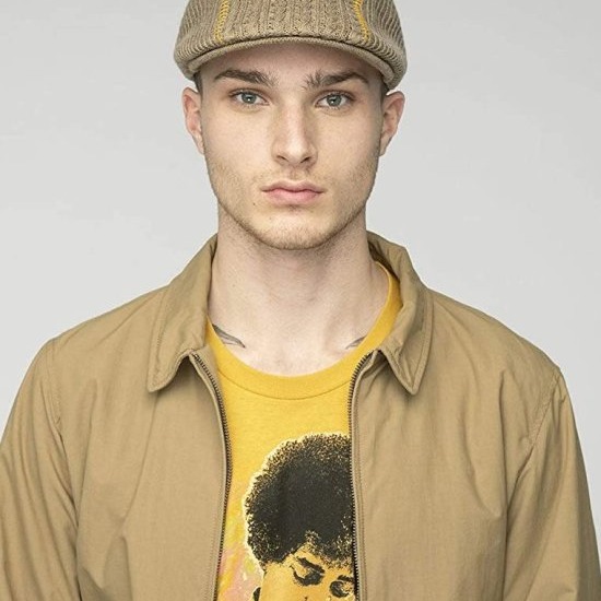 【 柒玖捌零日貨精品 】 優惠促銷全新正品 KANGOL 507 灰褐色造型條紋 鴨舌帽 小偷帽 書報童帽-細節圖5