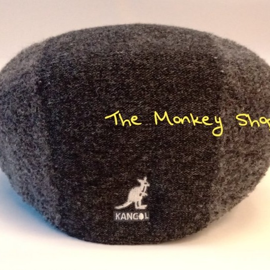【 柒玖捌零日貨精品 】 優惠促銷 全新正品 KANGOL 504 灰黑相間羊毛 鴨舌帽 小偷帽 書報童帽-細節圖4