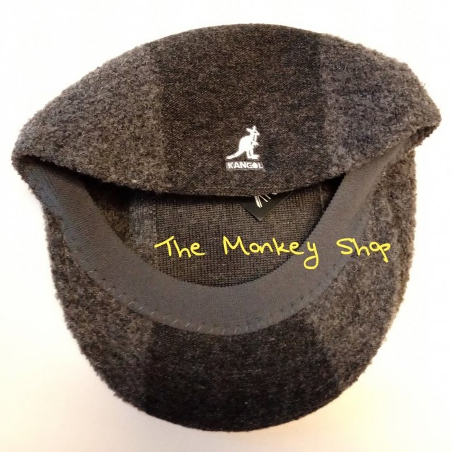 【 柒玖捌零日貨精品 】 優惠促銷 全新正品 KANGOL 504 灰黑相間羊毛 鴨舌帽 小偷帽 書報童帽-細節圖6