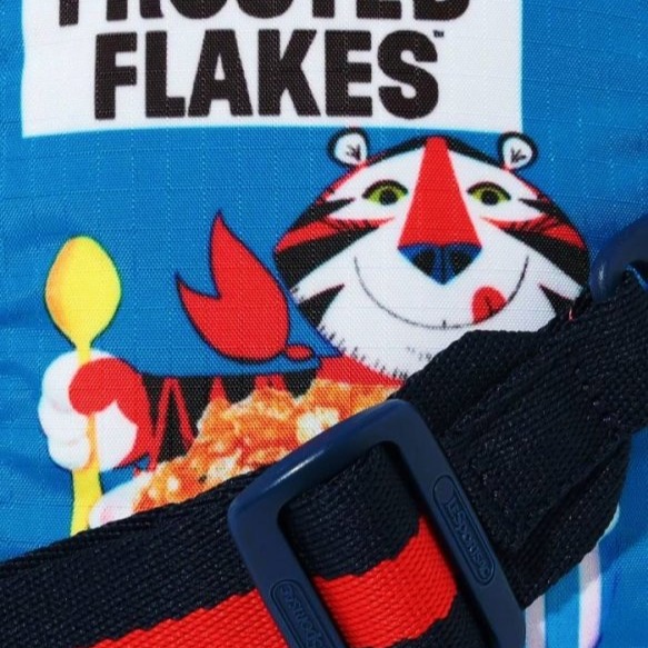 【 柒玖捌零日貨精品 】 全新正品 Lesportsac  Kelloggs 家樂氏 東尼虎 側背包-細節圖4