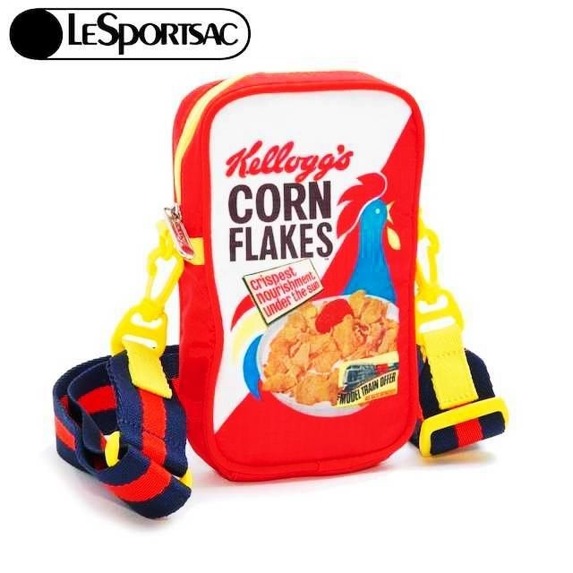 【 柒玖捌零日貨精品 】全新正品 Lesportsac  Kelloggs 家樂氏 聯名款 側背包-細節圖2