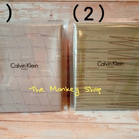 【 柒玖捌零日貨精品 】 全新正品 Calvin Klein home 凱文克萊 各式經典 枕頭套-細節圖2