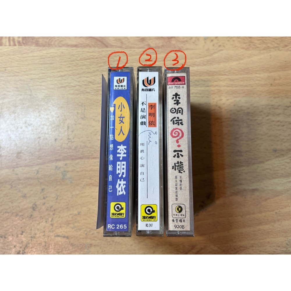 收藏卡帶｜李明依 絕版 歌詞本 80年代 90年代 復古-細節圖2