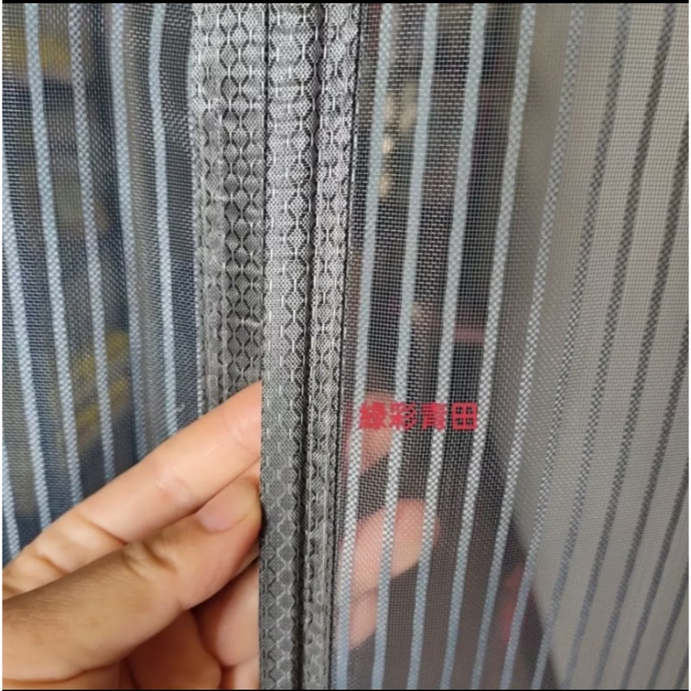 無異味 金剛紗全磁條防蚊門簾磁吸式磁吸式（非磁塊組成）-細節圖3