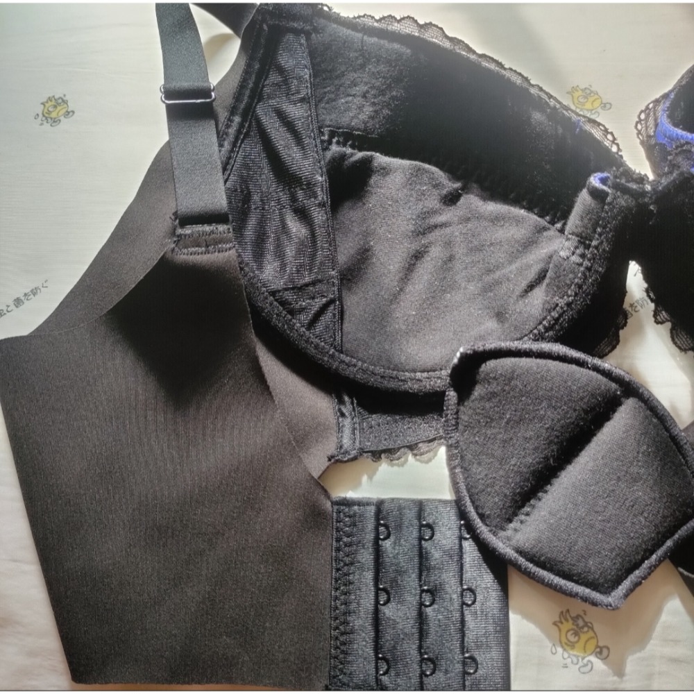 瑪登瑪朵黑藍色B85內衣專櫃內衣擁抱美胸85B（曼黛瑪璉關系品牌）-細節圖4