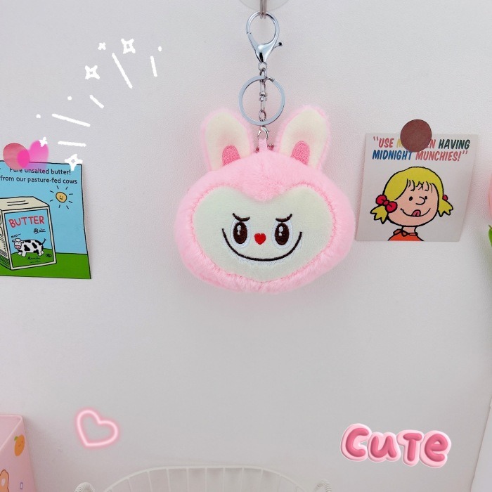 🔅 韓版泡泡小綿羊鑰匙圈零錢包-規格圖1