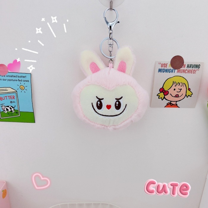 🔅 韓版泡泡小綿羊鑰匙圈零錢包-規格圖1