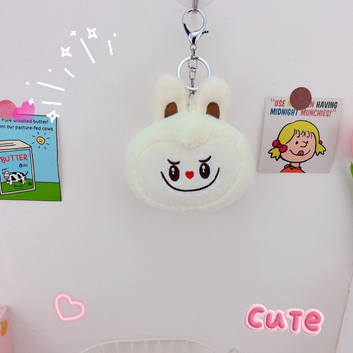 🔅 韓版泡泡小綿羊鑰匙圈零錢包-規格圖1