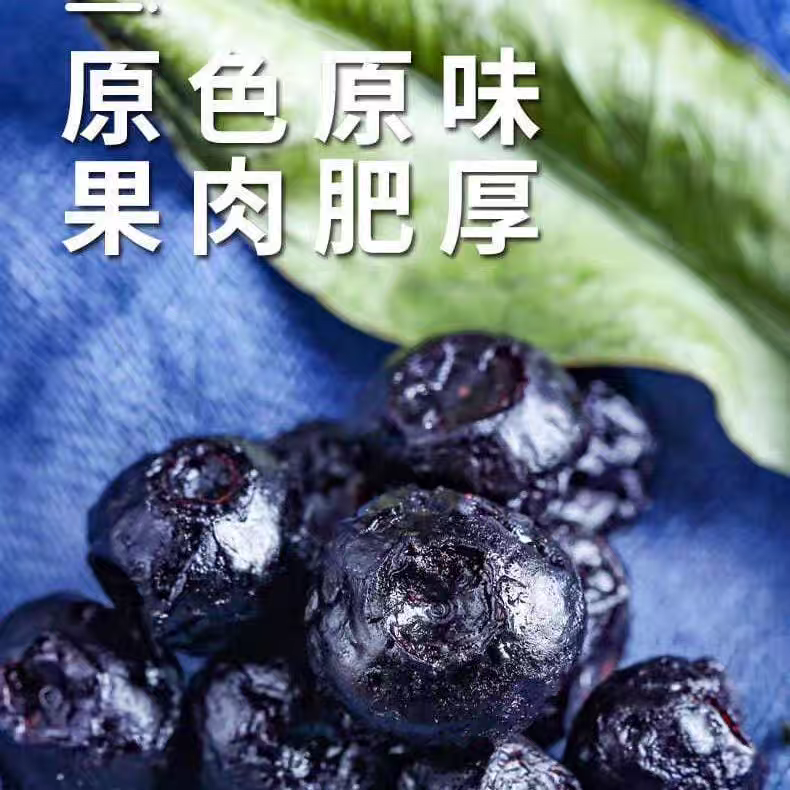 真無糖長白山野生藍莓，新鲜藍莓干，特級,特一级無糖，0添加零食。-規格圖6