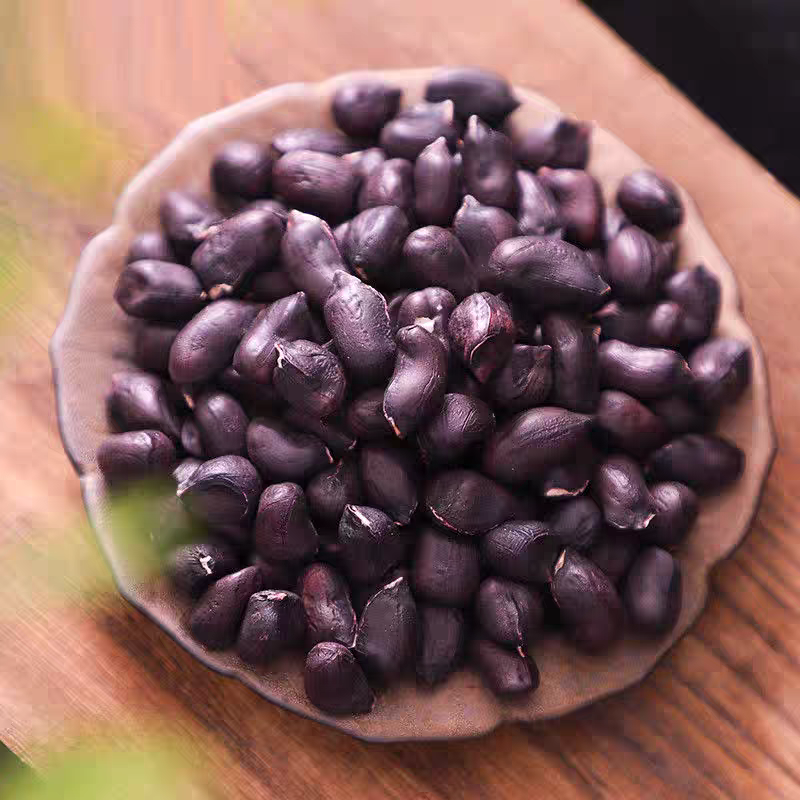 五香紫皮烤花生，沂蒙山山东莱西，黑皮脱油五香烤花生，黑花生小包装。-細節圖4