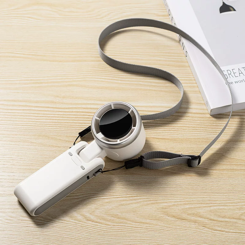 2025新款手持小風扇，便携式随身小型迷你充电款超，静音辦公室桌上小電扇，usb電桌面風扇。-細節圖4