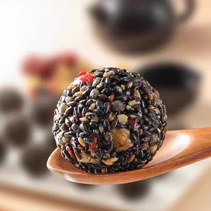 黑芝麻丸正無仁品糖，桑葚枸杞軟糕，孕婦零食休閑食品小吃。-細節圖5