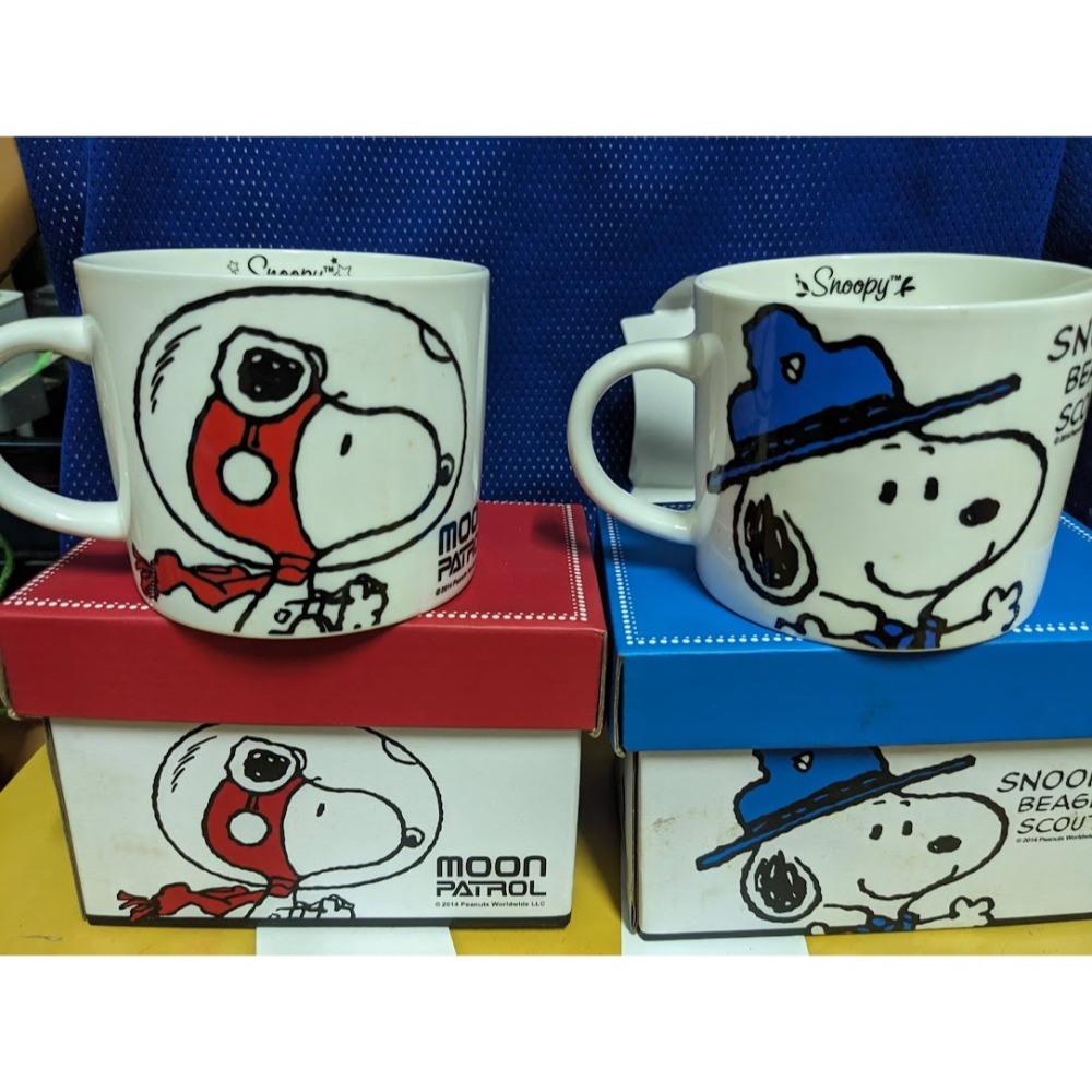 史努比 太空人 野趣 湯杯 SNOOPY-細節圖3