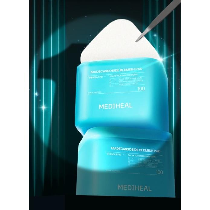 韓國 MEDIHEAL 積雪草棉片220片 Olive Young冠軍 【代購正品】舒緩保養-細節圖3