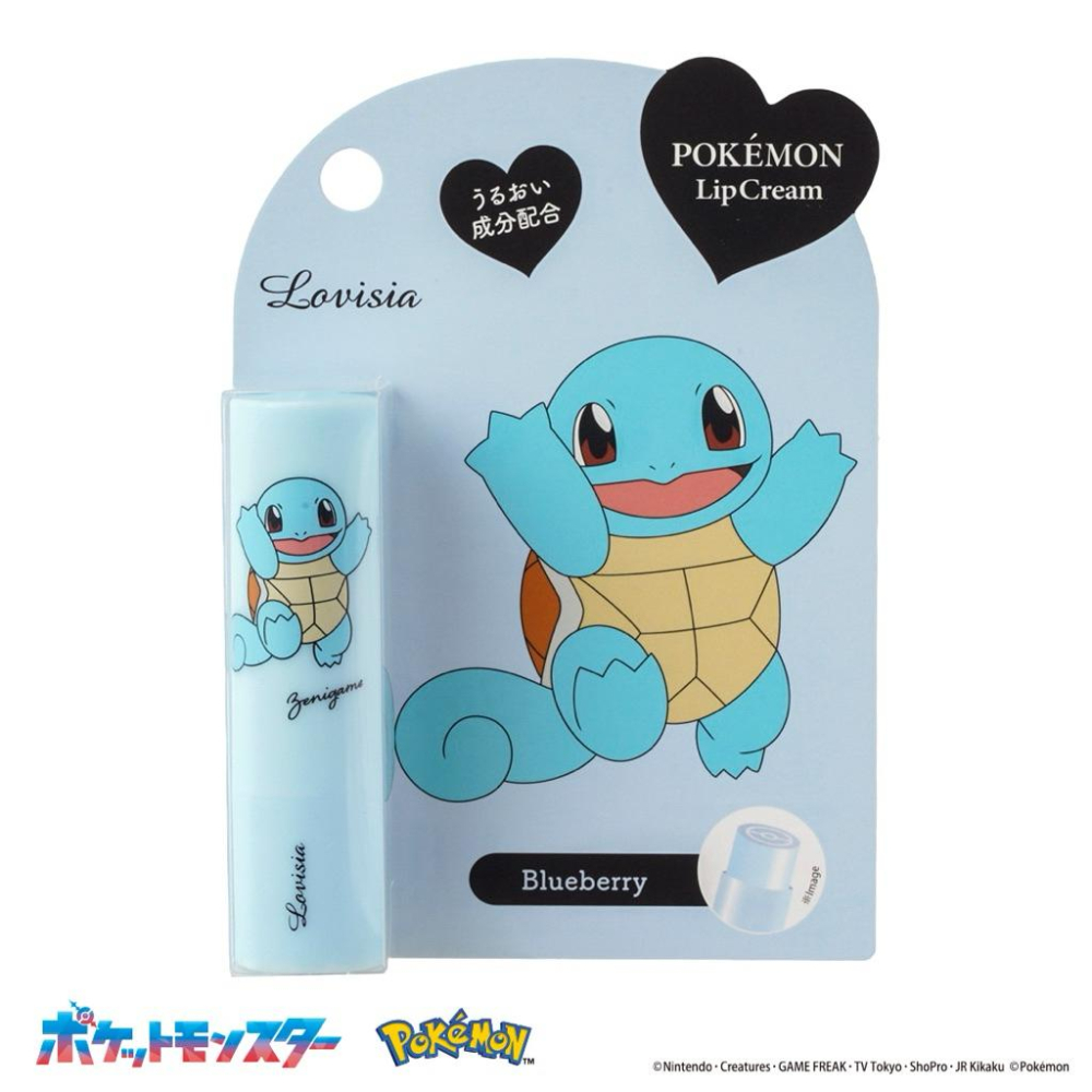 Lovisia × Pokémon 聯名潤唇膏｜寶可夢護唇膏 保濕不黏膩 可愛角色 日本限定版-細節圖7