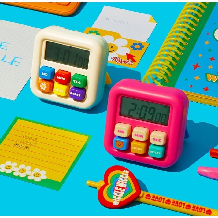 [KJ Select] Wiggle Wiggle 可愛計時器、料理計時、讀書專注、廚房定時器 韓國代購正品-細節圖2