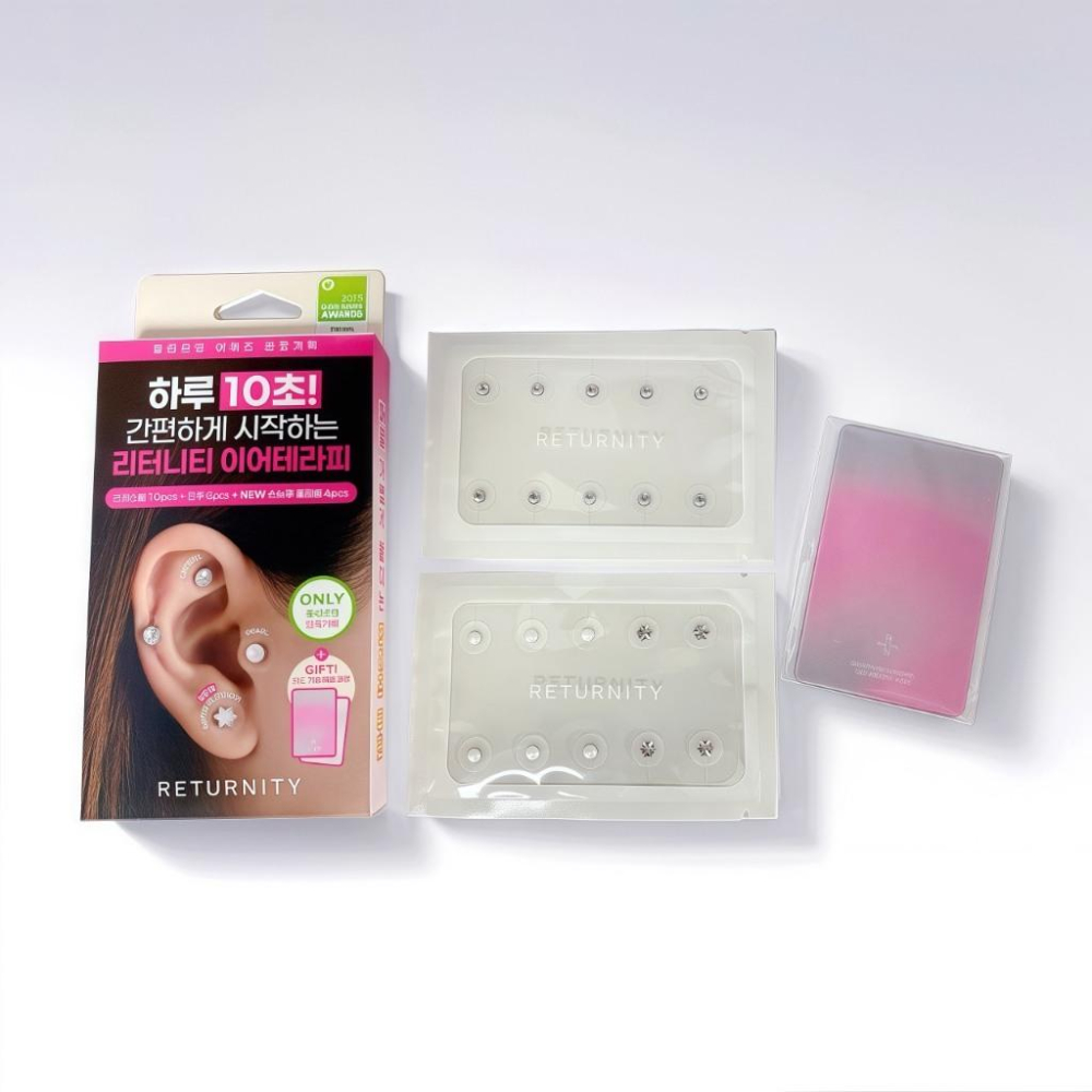 [kJ Selcect] 🔥現貨🔥隔日到貨 韓國Olive young 耳穴貼Ear Therapy 新款雪花造型-細節圖2
