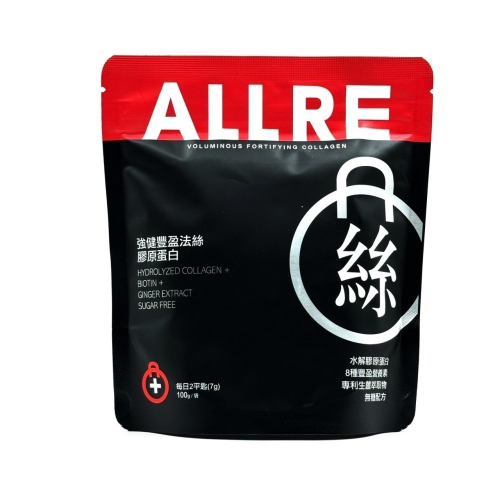 【ALLRE 歐瑞生醫】強健豐盈法絲膠原蛋白 (100g/包)