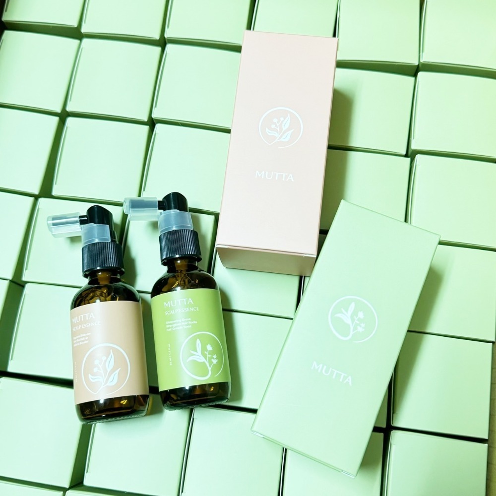 【沐塔MUTTA】超能蘊髮日夜雙精粹~ 微光森林(日-奇蹟小綠瓶)/海棠初綻(夜-逆齡小橘瓶)  50ml/瓶-2入組-規格圖3