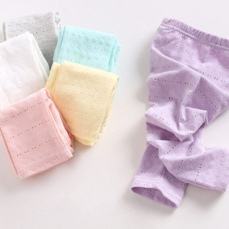 女寶｜全棉鏤空透氣內搭褲-細節圖2