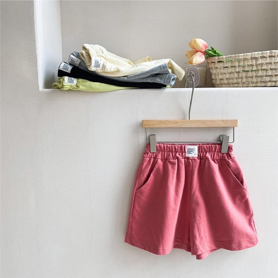 兒童｜韓版百搭寬鬆運動短褲-細節圖4