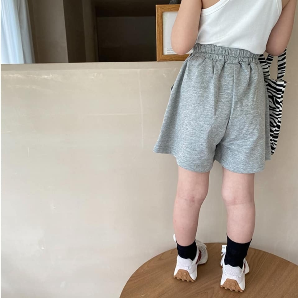 兒童｜韓版百搭寬鬆運動短褲-細節圖6