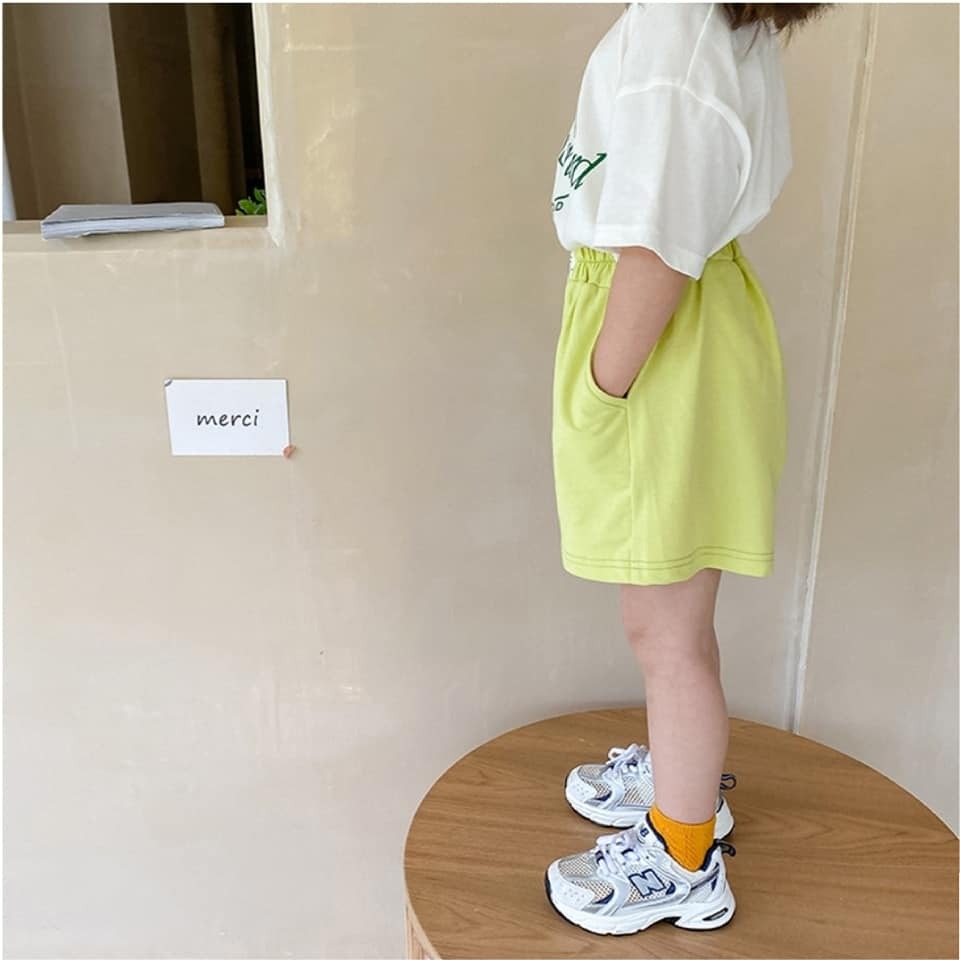 兒童｜韓版百搭寬鬆運動短褲-細節圖8