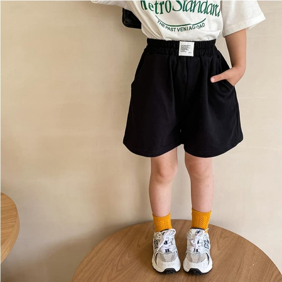 兒童｜韓版百搭寬鬆運動短褲-細節圖9