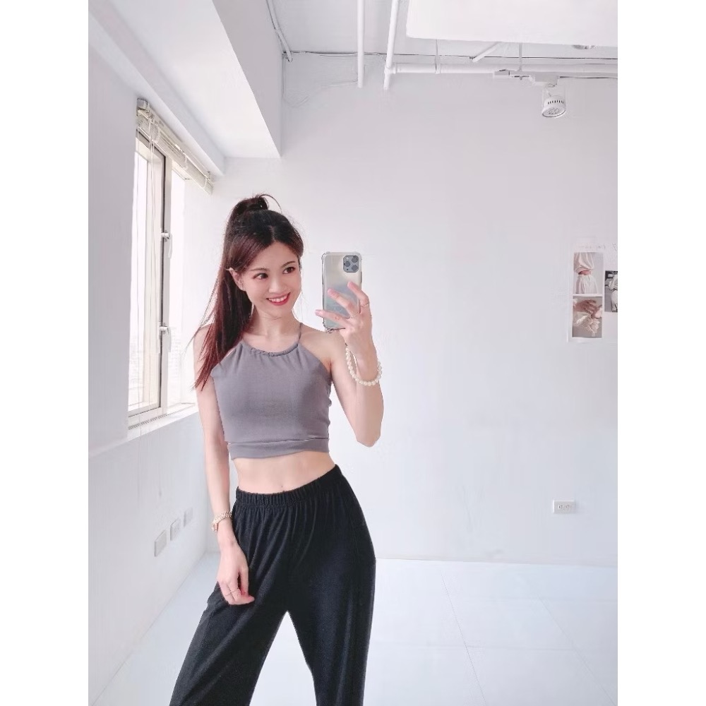 轉售LEGUSTA 撩人心動的迷人 MIT繞脖美背綁帶罩杯背心-細節圖2