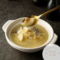 班鯓BENSON【古早味西瓜綿】生滾龍虎石斑鮮魚湯