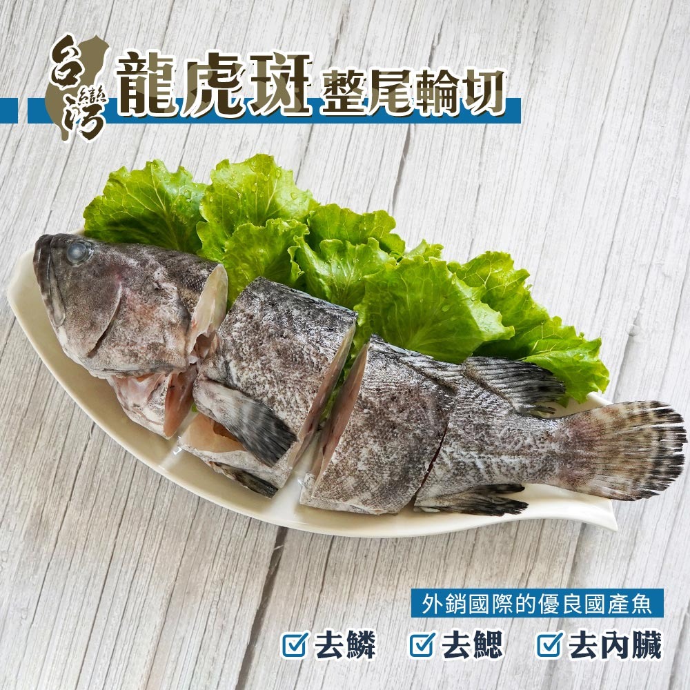 【貼心分切好料理】台灣龍虎斑整尾 (三去輪切)-細節圖2