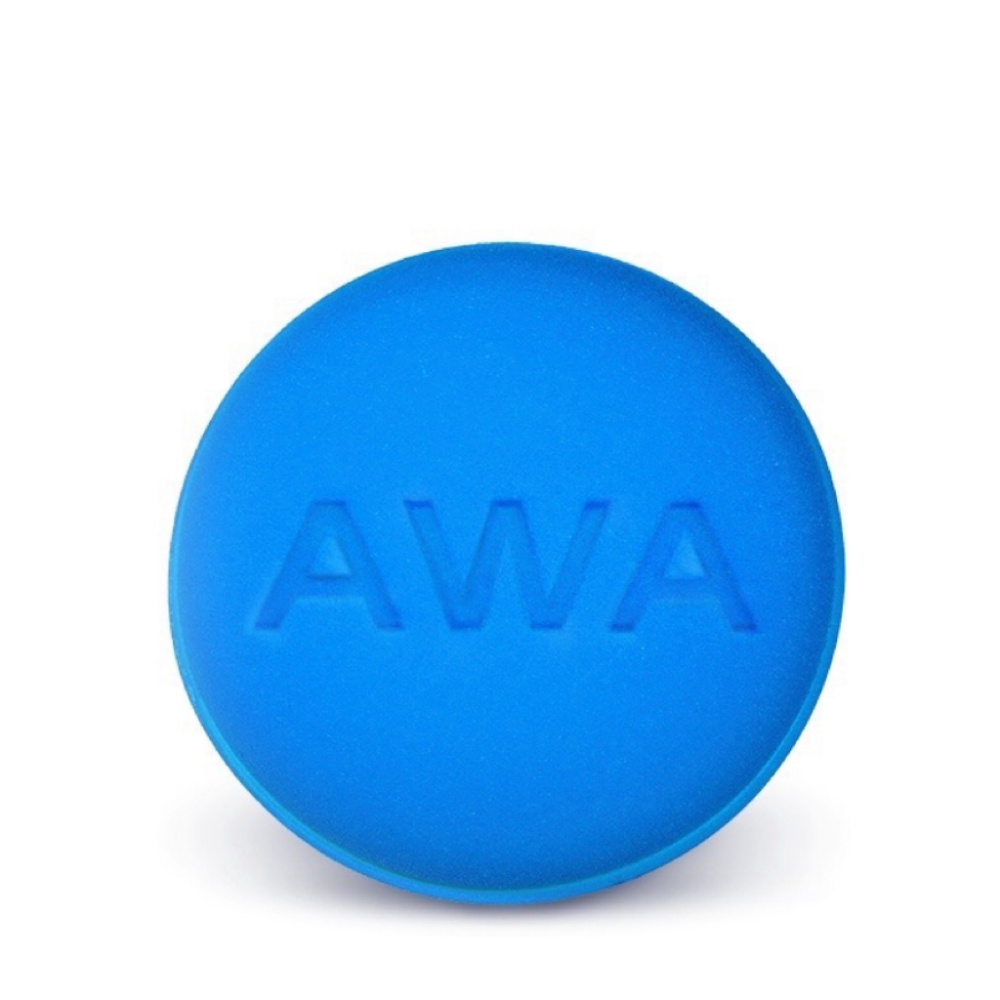 台灣24H出貨 AWA 銅鑼燒上蠟綿 藍色 銅鑼燒海綿 上蠟綿 汽車蠟上蠟棉 打蠟 上蠟 銅鑼燒 上臘棉 上臘  海綿-細節圖2