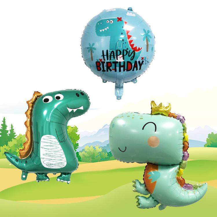 24H現貨出貨附發票 蛋糕氣球 木馬氣球 恐龍氣球 貓咪氣球 鑽戒氣球 生日派對氣球 慶生氣球 生日氣球-細節圖4